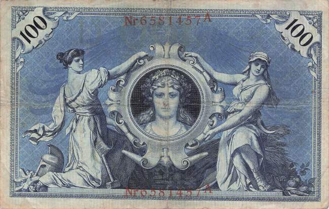 100 Mark 1905 Ro23b U/A